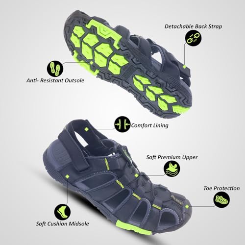 Image of SPARX Men's Sandals SS-817 - Comfortable Casual Outdoor Wear