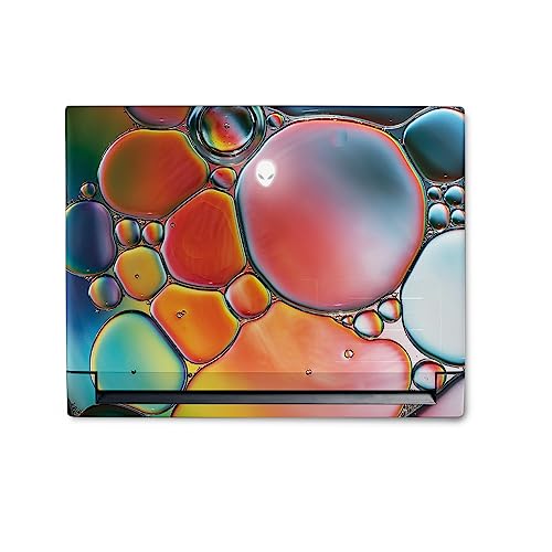 Image of MightySkins Skin Compatible with Alienware M18 R1 (2023) Full Wrap Kit - Rainbow Bubbles | Protective, Durable, and Unique Vinyl Decal wrap Cover | Easy to Apply & Change Styles | Made in The USA