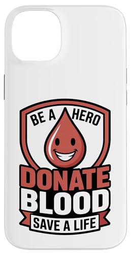 Hero Donate Blood Save A Life �h�i�[�T�|�[�g �X�}�z�P�[�X iPhone 14 Plus �p