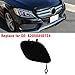 Yumzeco Compatible with Mercedes Benz C Class W205 Tow Hook Cover C400 C43AMG Sedan 2015-2018,Passenger Side W205 Front Bumper Trailer Cover Replace for A2058850724 Coupe Models ONLY-Right Black