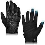 Motorradhandschuhe Herren SPORWAY Motorradhandschuhe Herren Damen, Motorrad Motocross Handschuhe Kletterhandschuhe Outdoor Taktische Handschuhe für Motorrad Wandern Fahrradfahren Jagen