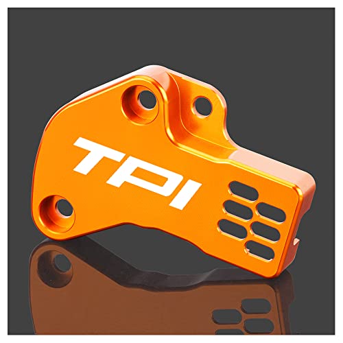 Velospeed Compatible with EXC XCW XC 250 300 TPi Sixdays 2018-2022 EXC XCW 150 TPI 2020-2022 Motorcycle TPS Sensor Guard Protection Cover Accessories (Orange)