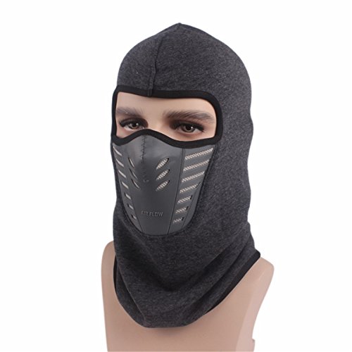 Image of Qhome Outdoor Cotton Winter Neck Face Mask Hood Warmer Balaclava with Plastic Mouth Muffle