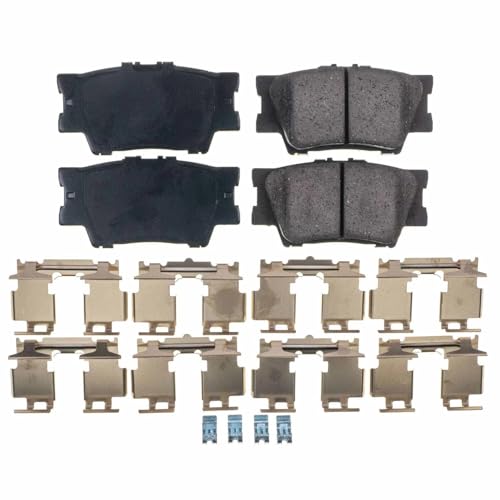 Image of PowerStop Rear Brake Pads for Toyota Camry 2021-24 - Z17 Ceramic Brake Pads with Installation Hardware, 17-1212N