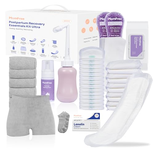 Upgraded Postpartum Essentials Recovery Kit for Women:...