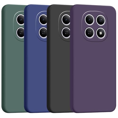 Image of amazon basics Back Cover for Redmi Note 15 5G | Ultra Slim Soft Rubberised Case | Matte Silicone Flexible Mobile Case | Camera Protection - Blue