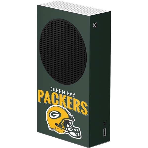 Skinit Decal Gaming Skin Compatible with Xbox Series S Console - Officially Licensed NFL Green Bay Packers Helmet Design