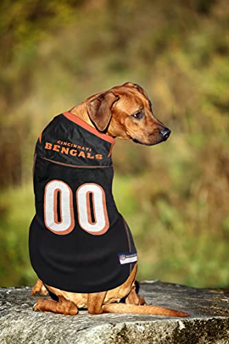Nfl Cincinnati Bengals Dog Jersey, Size: Xx-Large. Best Football Jersey Costume For Dogs & Cats. Licensed Jersey Shirt. #TOP7