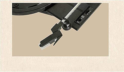 Tourne-Disque, phonographe Creative Antique Bluetooth Audio Vinyle Tourne-Disque PU Rétro Phonographe Ornements… - Les Beatles, Paul McCartney, John Lennon, RIngo Starr, George Harrison Tourne-Disque, phonographe Creative Antique Bluetooth Audio Vinyle Tourne-Disque PU Rétro Phonographe Ornements… – Image 3