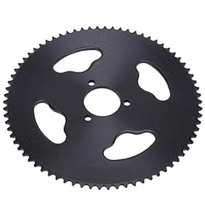 Nikou Achtertandwiel – Lichtgewicht T8F 74T Tand 35MM Staal Achtertandwiel Stabiele Motorfiets Vervanging Accessoires