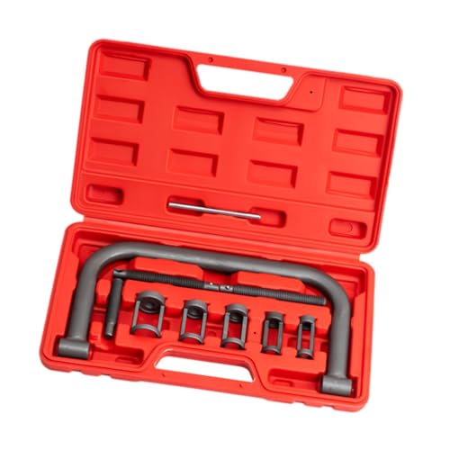 Compresseur de ressort de soupape 10 pieces mallette d outils de serrage en C