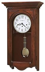 Howard Miller Laingsburg II Wall Clocks, Analog White Display Single Chime Movement | Key Wound