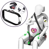 cinturon seguridad premama ✅ Utiliza dos fijaciones homologadas: un broche de seguridad tipo A (de los cinturones de seguridad de los aviones) que se quedará oculto por debajo del asiento, y un encaje rápido universal de coche, para una utilización cómoda y un abrochar/desabrochar rápido.