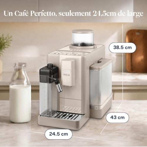 De'Longhi Rivelia Start - Machine à Café Automatique 10...