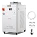 Produktbild VEVOR Industrieller Wasserkühler, CW6000, 1500 W Wasserkühler-Kühlsystem mit Kompressor, 15 L Wassertankkapazität, 65 L/min max. Durchflussrate, für Kühlmaschine für CO2-Lasergravurmaschinen