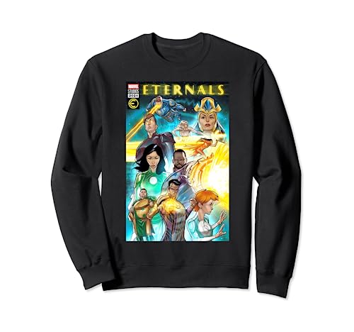 Sweatshirt Marvel Eternals vêtement pop culture imprimé graphique couverture comic original