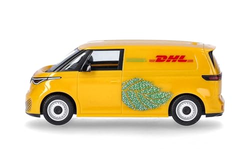 Modelo Herpa VW ID. Buzz Cargo DHL 1:87 plástico miniatura 4