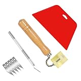 Wallpaper Tool Kit Include Seam Roller,Squeegee and Knife for Wallpaper Hanging and Peel and Stick P