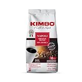 Kimbo Napoli 100% Arabica Ground Coffee - Blended and Roasted in Italy - A Dark Roast with a Floral and Sweet Flavor - 12 oz Bag