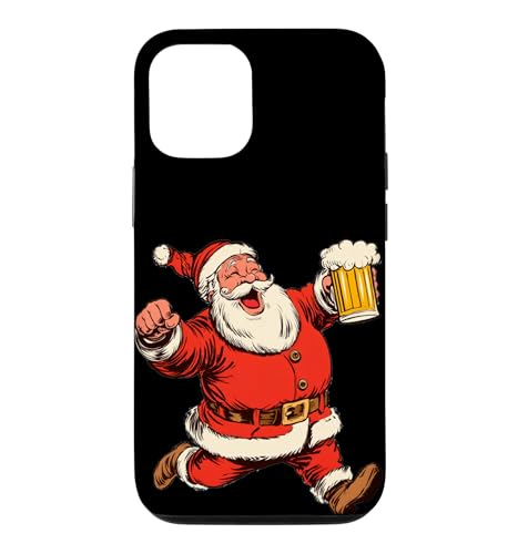 �n�b�s�[�T���^ �r�[���R�X�`���[�� �N���X�}�X�̂����� �X�}�z�P�[�X iPhone 12/12 Pro �p