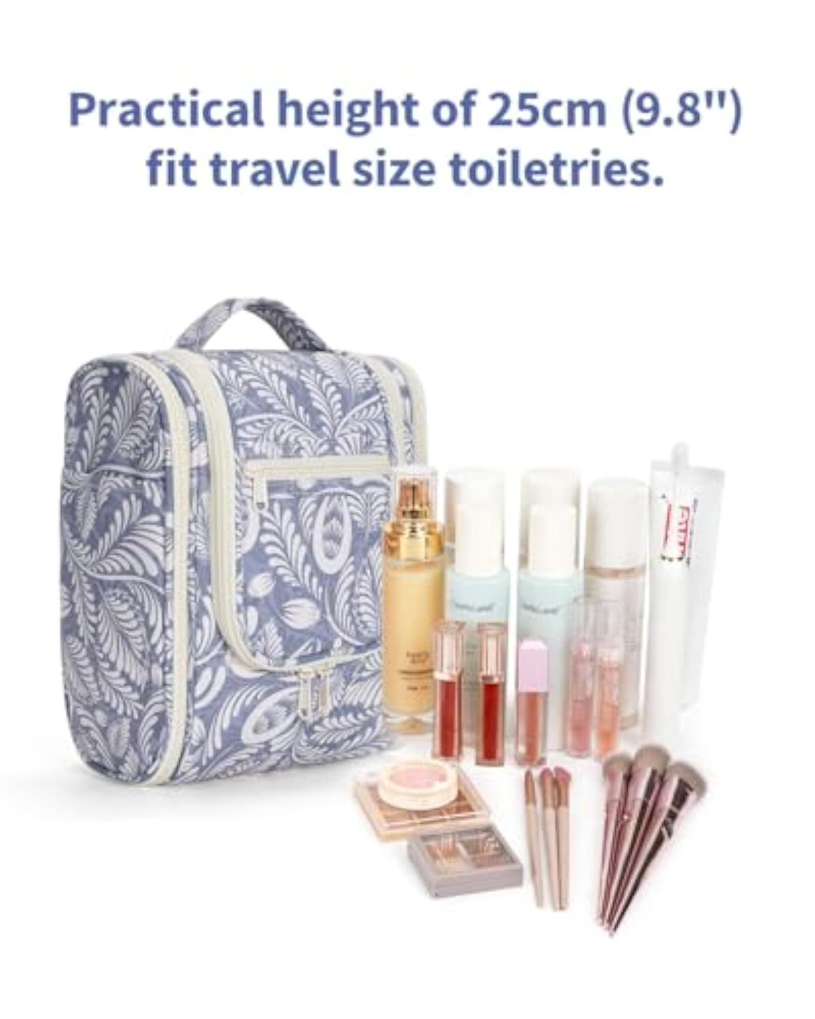 Hanging Travel Toiletry Bag Cosmetic Organizer, Medium Size