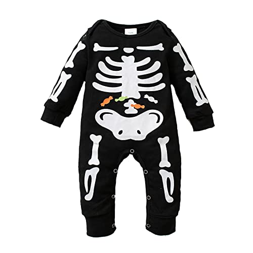 Baby Fledermauskostüm - 1. Halloween Outfit Für Jungen & Mädchen Als Schwarzer Strampler