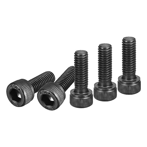 DTGN M6x18mm Socket Head Cap Screws Bolts, 50Pcs 12.9 Grade Alloy Steel, Metric Machine Hex Socket Screw, Hex Drive