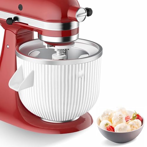 Accessoire machine à crème glacée KitchenAid blanc 2L bol réfrigérant - 8