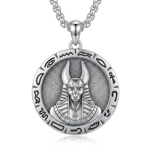 Collier Anubis égyptien pour affirmer votre style urbain au quotidien
