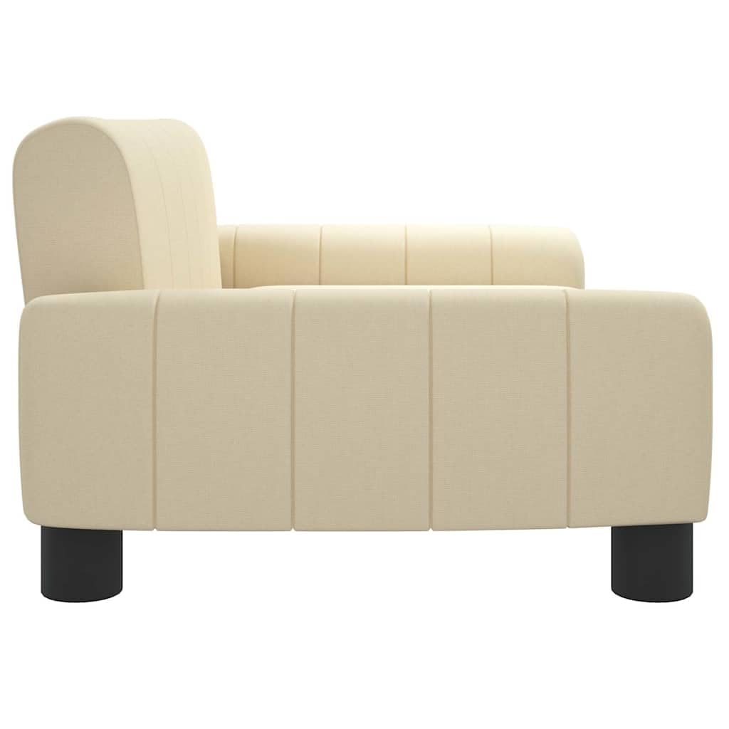 Cuccia per cani color crema 70 x 45 x 30 cm