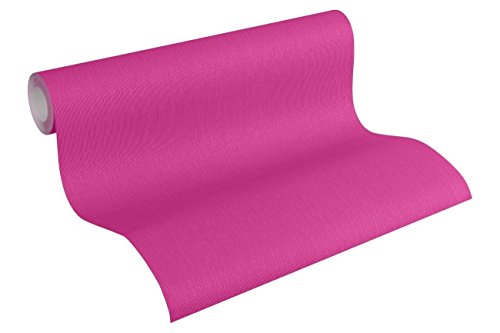 Esprit Vliestapete Play in Summer Tapete Uni gestreift 10,05 m x 0,53 m lila Made in Germany 936151 93615-1