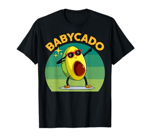 Cute Babycado Dabbing Avocado-Shirt Funny Avocado Kids Boy T-Shirt