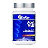 CanPrev Adult Multi, 60 V-Caps 30-Day Supply - Non-GMO and Gluten-Free - High-Potency Multivitamin and Multi-Mineral Formula - Iron-Free - Easy to Digest - Complete Daily Vitamins and Minerals