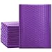 Produktbild UCGOU Luftpolsterumschläge, 15,2 x 25,4 cm, Violett, 25 Stück