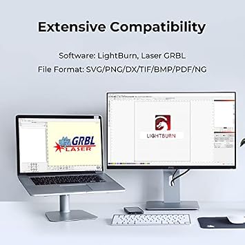 Creality Falcon 10W Laser Engraver Bundle with Aluminum Sheet and Honeycomb Panel Accessory kit