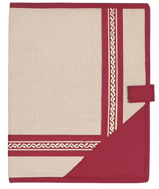 SIDDHATVA Jute A4 File Folder, Interview Portfolio Professional Files