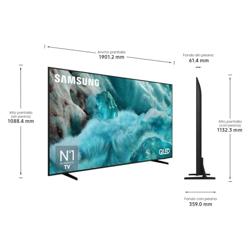 Miniatura 11 de Samsung Tv 85 Pulgadas Qled Q7f 4k Smart Tv Con Vision Ai, 100 Volumen De Color Quantum Dot Y Más De 500 Canales Tv Plus