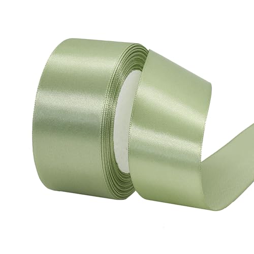 Nastro Di Raso Verde Salvia 1cm X 22m - Per Regali, Matrimoni, Decorazioni E Fai-Da-Te - Foto 10