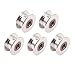 WINSINN 2GT GT2 Aluminum Timing Belt Idler Pulley 20 Toothless 5mm Bore for 3D Printer 6mm Width Timing Belt (Pack of 5Pcs)