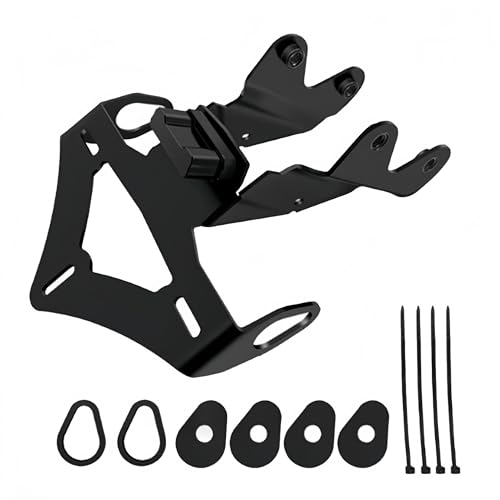 Support de plaque moto MT09 arrière pour supprimer la bavette d'origine