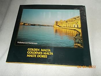 Hardcover Golden Malta Book