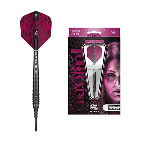 Target Darts Lorraine Winstanley 18G Tungsteno Dardos Punta Blanda Cover