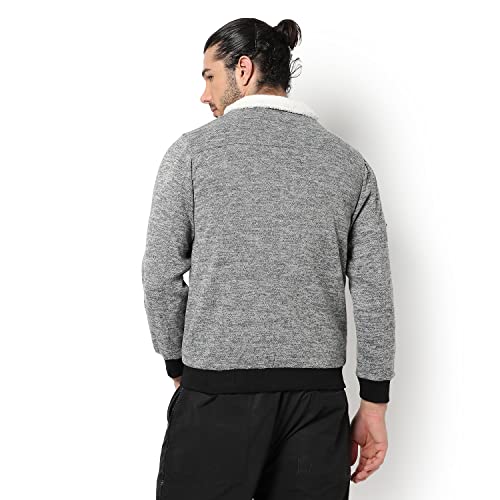 Image of Campus Sutra Men Polyester Standard Length Jacket