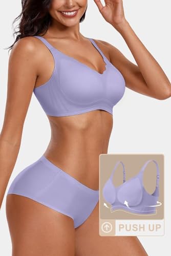 Image of Vertvie Seamless Jelly Bra No Underwire Supportive Bralette