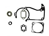 EngineRun MS340 MS360 11250071050 6 Pcs Gasket Set with Oil Seal fits for Stihl 034 036 MS 340 360 Chainsaws 1125-007-1050