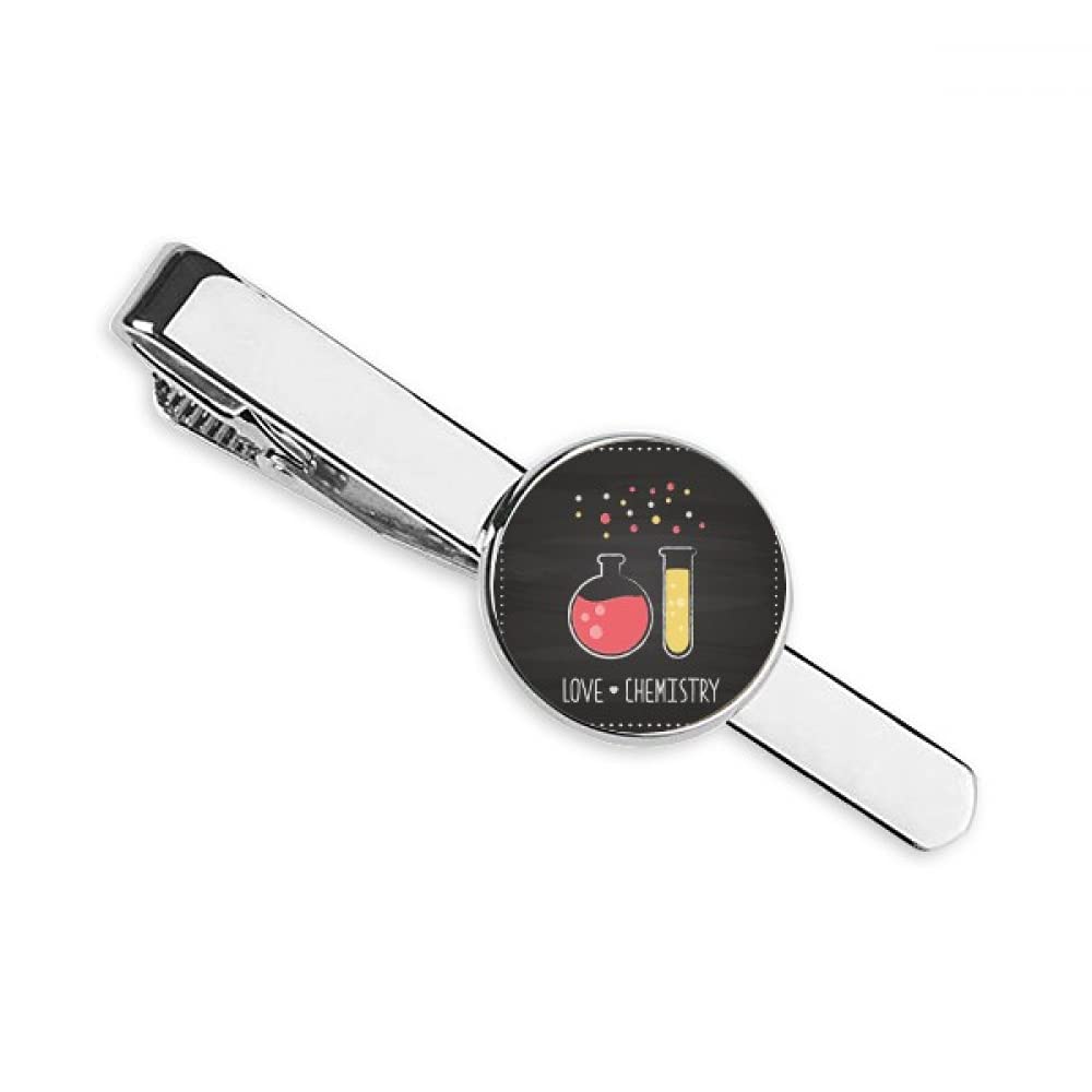 guchchi Round Bottom Flask Test Tube Chestry Necktie Tie Clip Bar Business Man