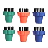Code couleur pour l'hygiène : avec trois couleurs différentes, ces brosses vous permettent d'identifier facilement le bon outil pour chaque tâche, améliorant l'hygiène et réduisant la contamination croisée dans votre routine de nettoyage.