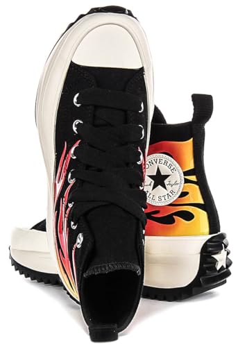 Converse Run Star Hike Hi Flame Skates Men's Textile Trainers4