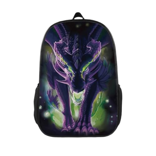 Dragon Backpack 17 Inch Large Capacity Casual Fashion Backpack