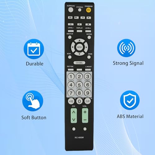 Télécommande de rechange Onkyo : la solution pour récepteur audio RC-682M perdu ou en panne - 3
